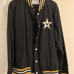 Vanderbilt Black Homefield Bomber Jacket